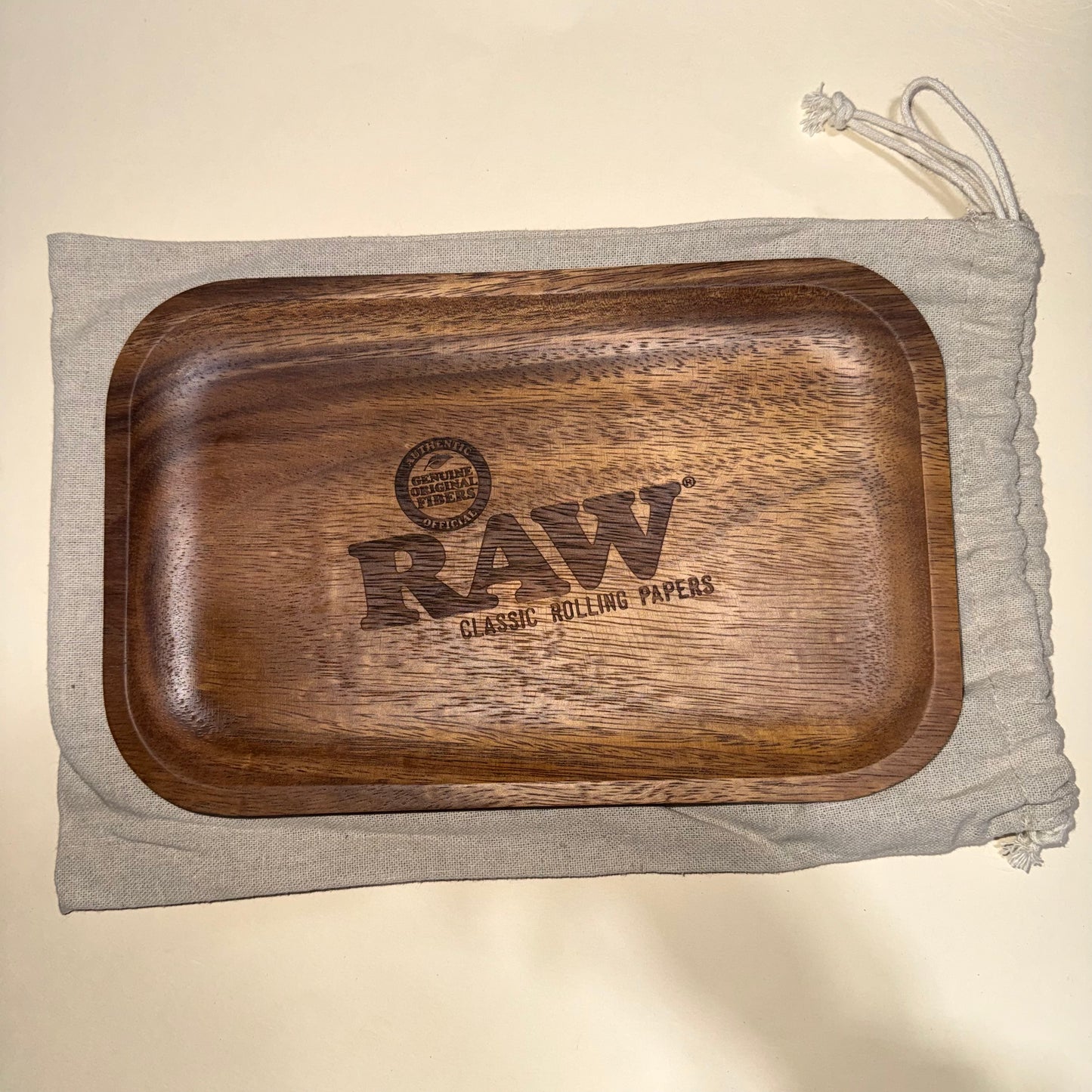 BANDEJA RAW MADERA DE ACACIA 27,5x17,5