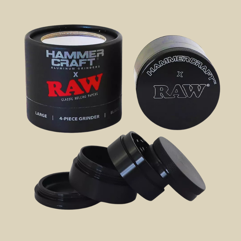 GRINDER RAW x HAMMERCRAFT 50 mm 4 PIÈCES