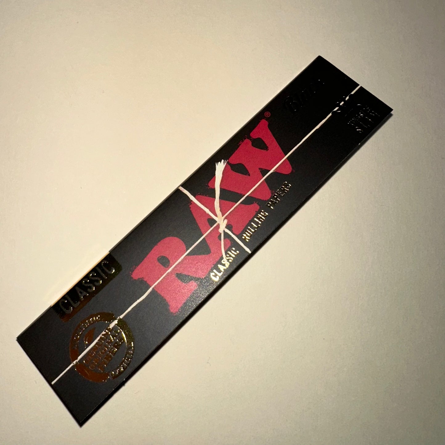 FEUILLES SLIM RAW BLACK