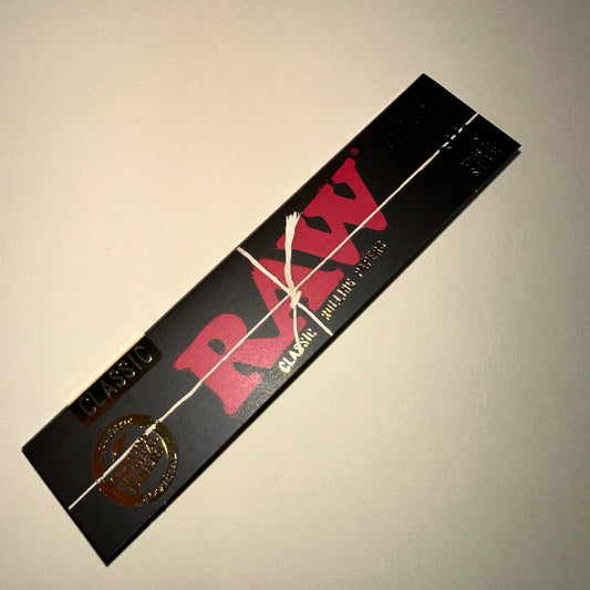 LONG ROLL RAW BLACK SLIM