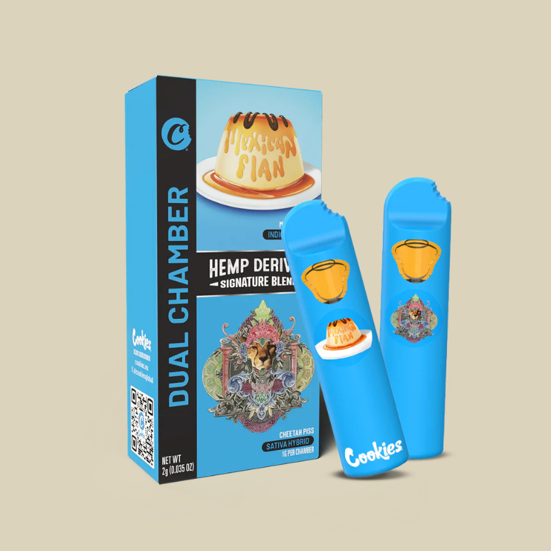 VAPER 2ml 99% 10-OH - MEXICAN FLAN 🍮 & CHEETAH PISS 🐆 By COOKIES®