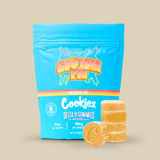 GOMINOLAS 50g 100mg THC - GEORGIA PIE 🍊 By COOKIES®