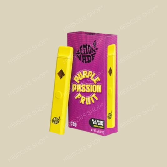 VAPER 2GR CBD - PURPLE PASSION FRUIT 🍇 By LEMONADE®