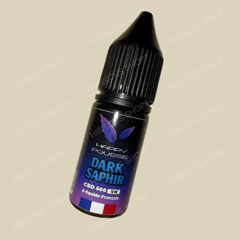 E-LIQUIDE 10ml 500mg CBD - DARK SAPHIR ♟️