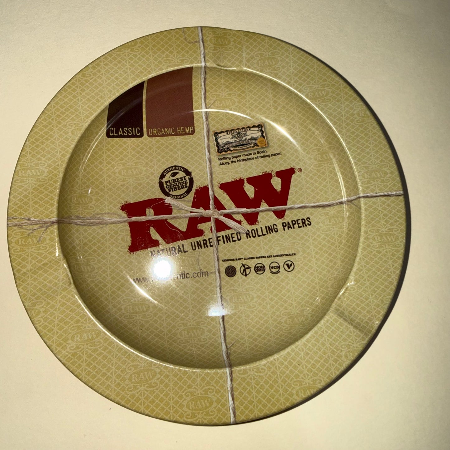 CENICERO METAL IMAN RAW