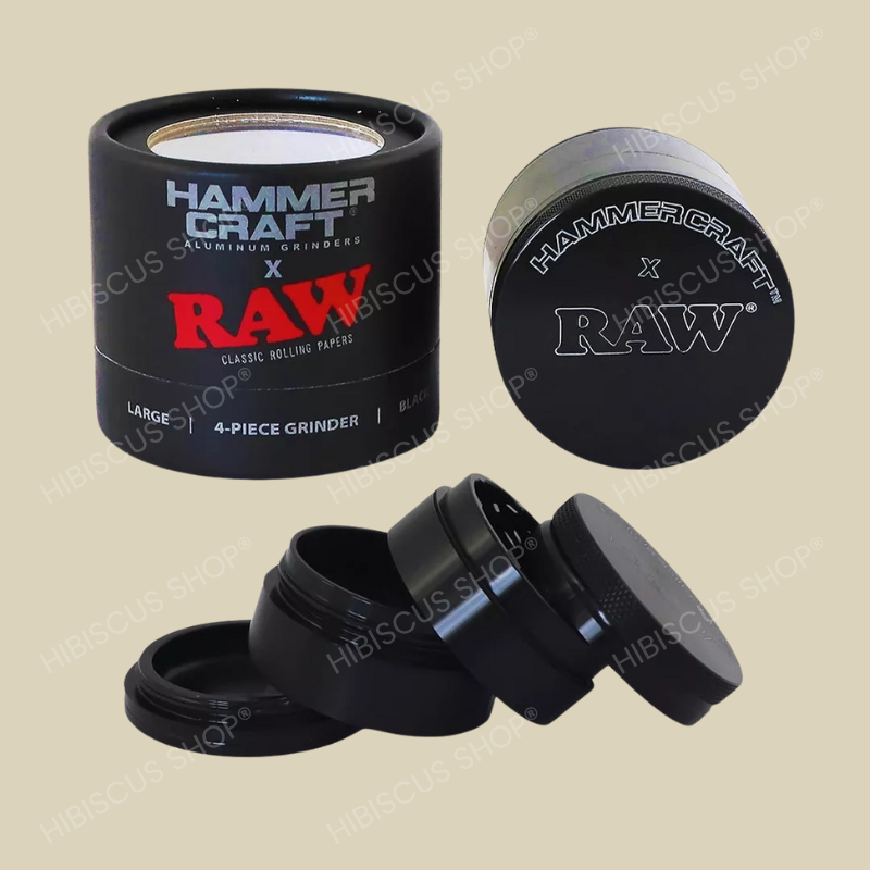 GRINDER RAW x HAMMERCRAFT 50 mm 4 PIÈCES